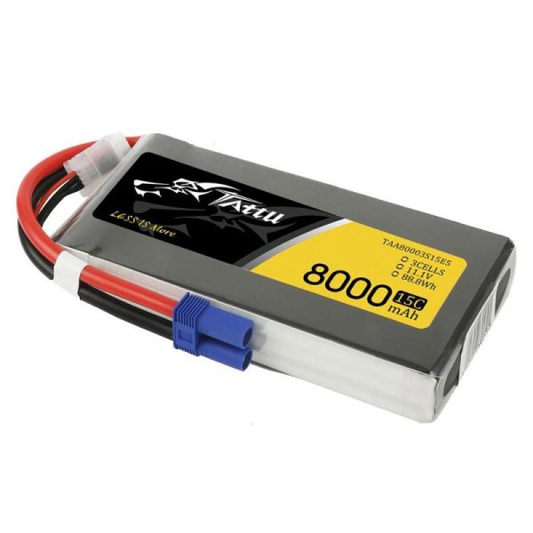 Battery Tattu 8000mAh 11,1V 15C 3S1P