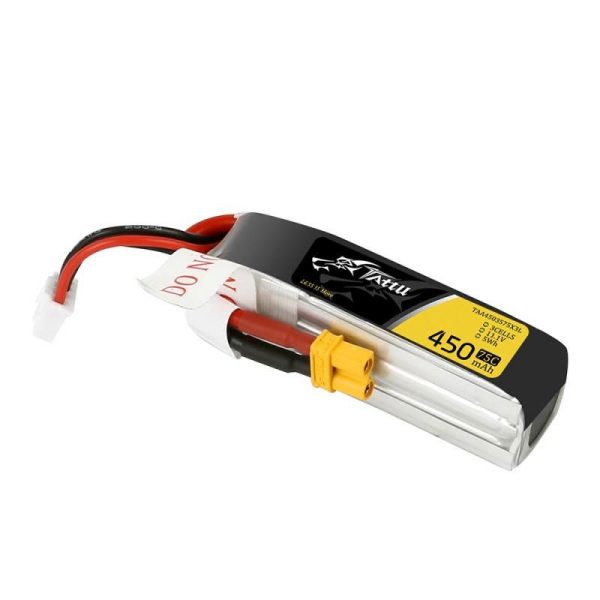 Tattu 450mAh 11.1V 75C 3S1P Long battery