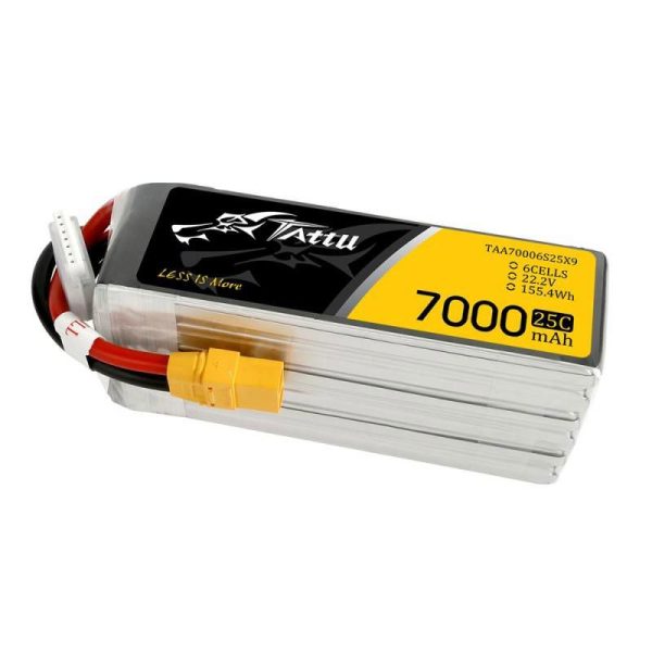 Battery Tattu 7000mAh 22,2V 25C 6S1P