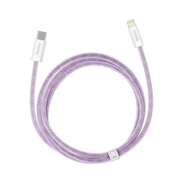 USB-C cable for Lightning Baseus Dynamic Series, 20W, 1m (purple)