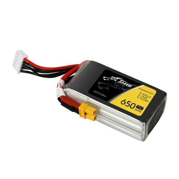 Battery Tattu 650mAh 14.8V 75C 4S1P XT30