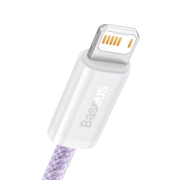 Baseus Dynamic cable USB to Lightning, 2.4A, 1m (purple)