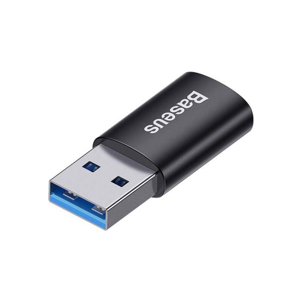 Baseus Ingenuity USB-A to USB-C adapter OTG (black)