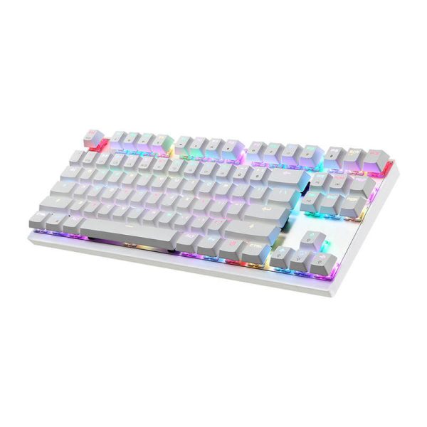 Mechanical gaming keyboard Motospeed K82 RGB (white)