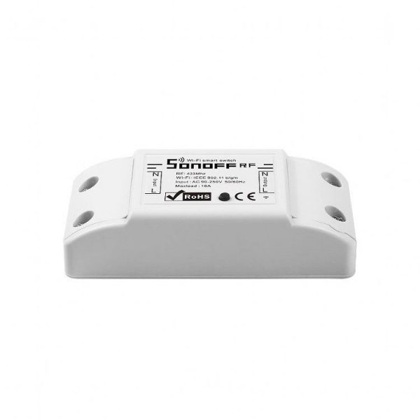 Slimme schakelaar WiFi + RF 433 Sonoff RF R2 (NIEUW)