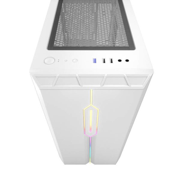 Darkflash DLM23 LED White Computer Case