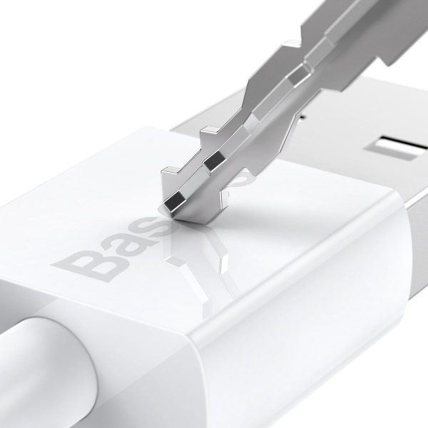 Baseus Superior Series USB to Micro USB Cable, 2A, 2m (White)