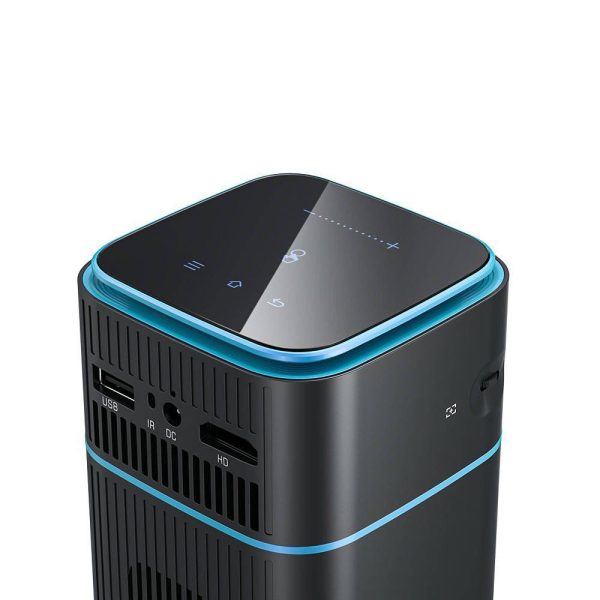 BlitzWolf BW-VT2 Mini Projector with Android Wi-Fi Capability and 1080p Resolution.