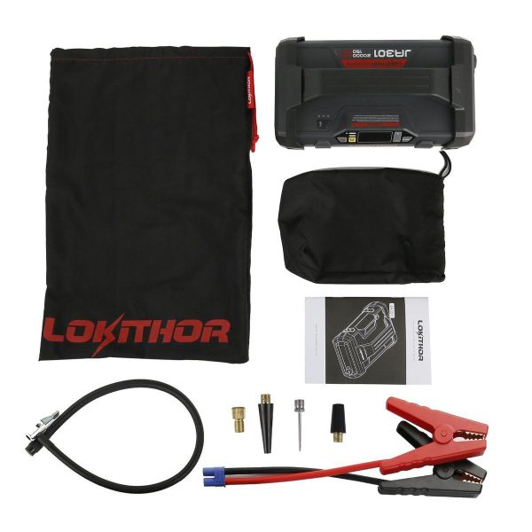 Lokithor JA301 2000A Powerbank/Jump Starter with 10-150 PSI Compressor