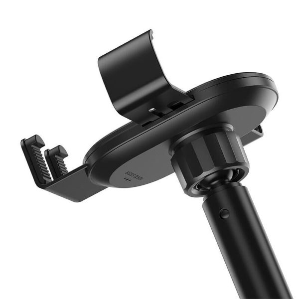 Gravity car mount for Baseus Tank phone with suction cup (black)