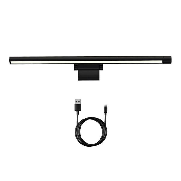 Baseus i-wok Pro series USB stepless dimming screen hanging light (fighting) Black