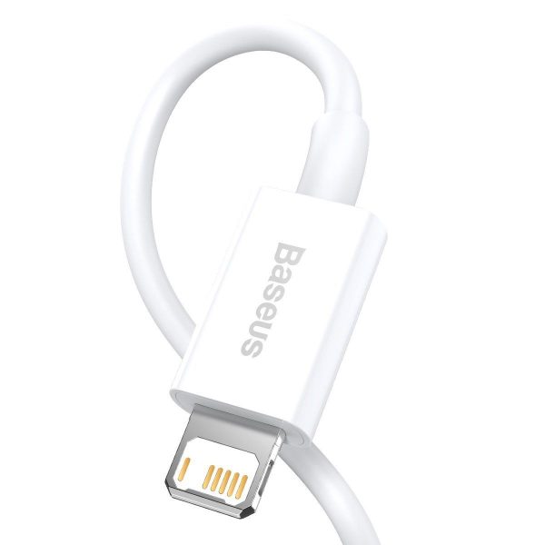 Baseus Superior Series Cable USB to iP 2.4A 2m (white)