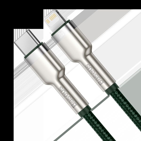 Baseus USB-C cable for Lightning 2m (green)