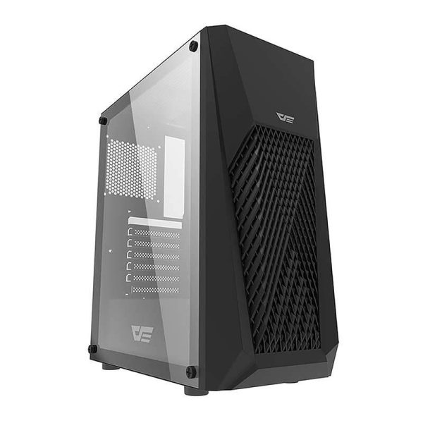 Computer case Darkflash DK150 with 3 fans (black)