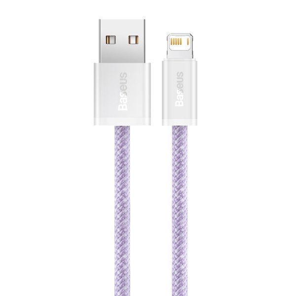 Baseus Dynamic cable USB to Lightning, 2.4A, 2m (Purple)