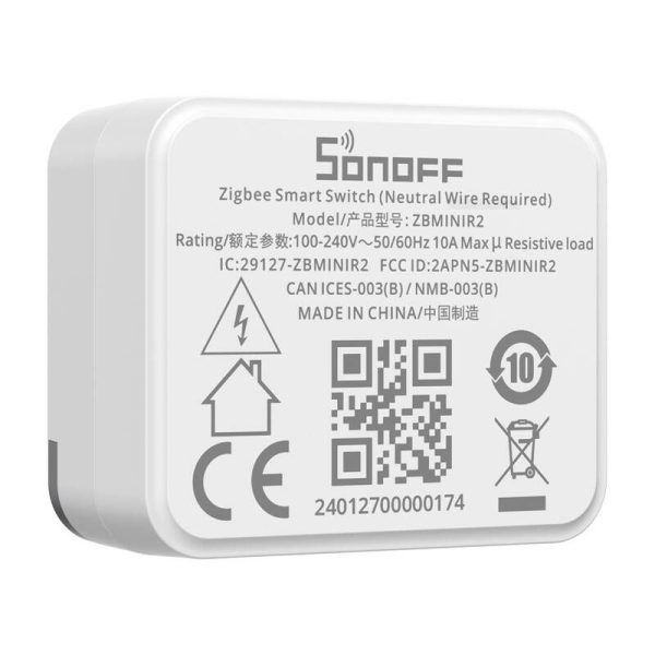 Smart switch ZigBee SONOFF ZBMINIR2