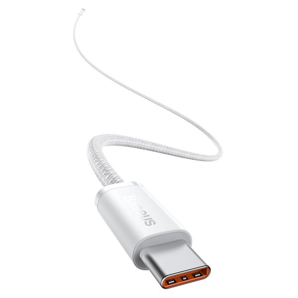 Cable USB-C to USB-C Baseus, 100W, 1m (white)