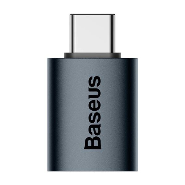 Baseus Ingenuity USB-C to USB-A adapter OTG (blue)