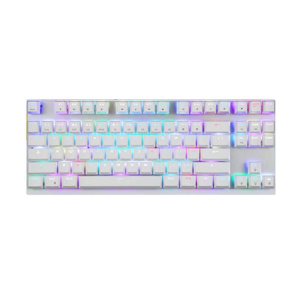 Mechanical gaming keyboard Motospeed K82 RGB (white)