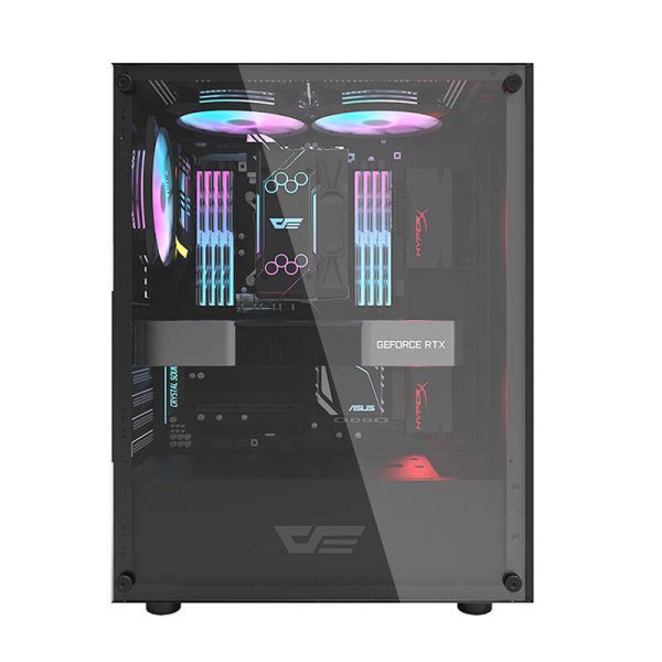 Computer case Darkflash DK100 (black)