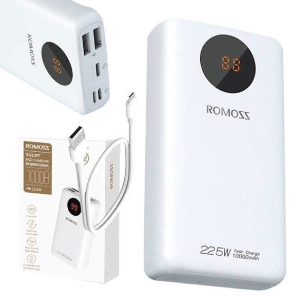 Powerbank Romoss SW10PF 10000mAh, 22.5W (white)