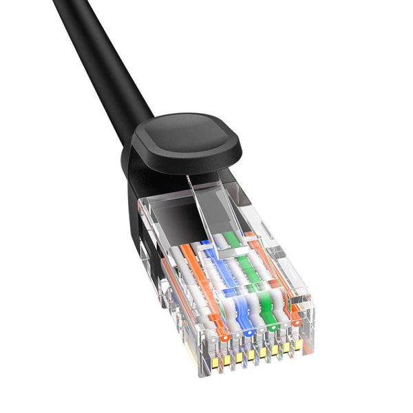 Baseus Ethernet CAT5, 0,5m network cable (black)