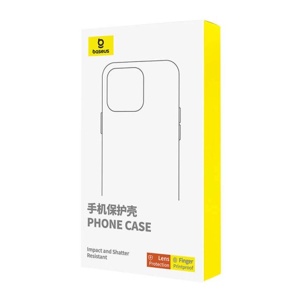 Clear Case Baseus iPhone 15 + tempered glass