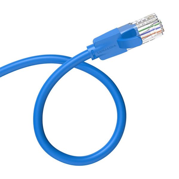 Network Cable UTP CAT6 Vention IBELH RJ45 Ethernet 1000Mbps 2m Blue