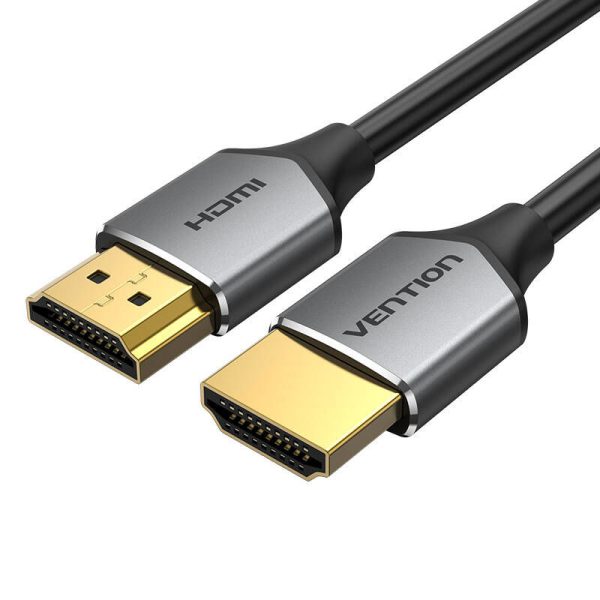 Ultra Thin HDMI HD Cable Vention ALEHF 1m 4K 60Hz (Gray)