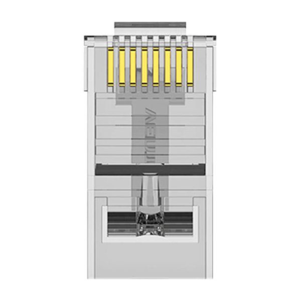 Modular Plug RJ45 Cat.6 UTP Connector Vention IDDR0-10 Transparent 10 pcs.