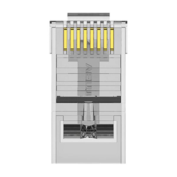 Plug RJ45 CAT6 UTP Connector Vention IDDR0-100 Transparent 100 pcs.