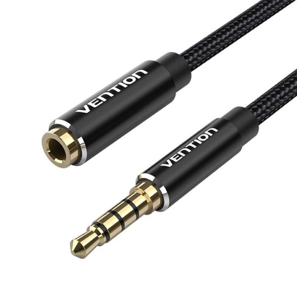 Cable Audio TRRS 3.5mm Male to 3.5mm Female Vention BHCBI 3m Black