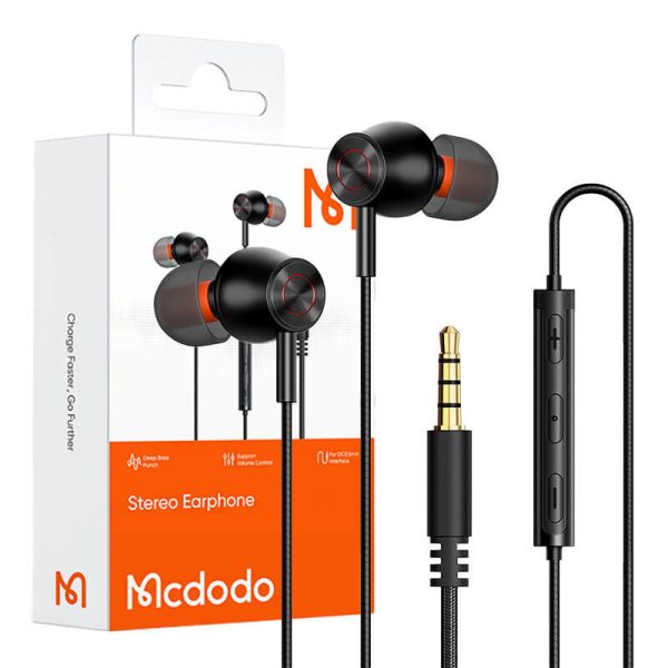 Wired earphones Mcdodo HP-3500 (black)