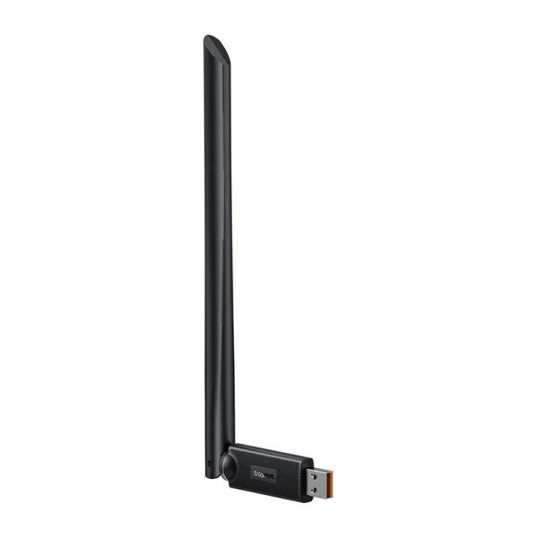 Adapter WiFi with antenna Baseus FastJoy 650Mbps (czarny)