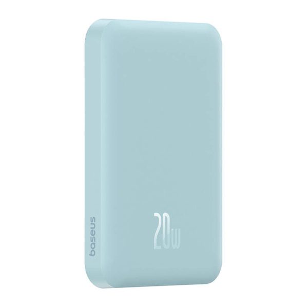 Magnetic Mini Powerbank Baseus 5000mAh, USB-C 20W (blue)