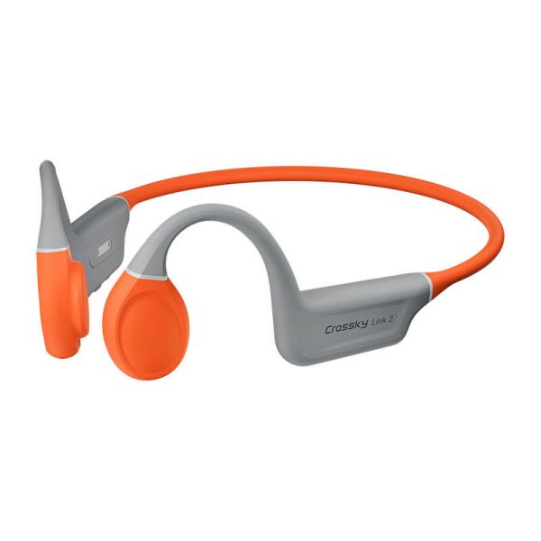 Earphones QCY T25 (grey+ orange)