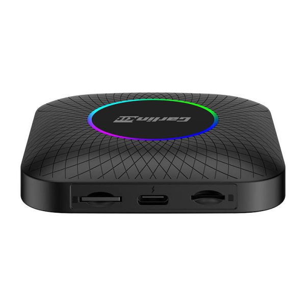 Carlinkit TBOX PLUS LED Wireless Adapter, 4G/64G, Apple Carplay/Android Auto (black)