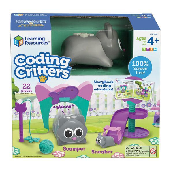 Coding Critters Scamper & Sneaker Learning Resources LER 3081