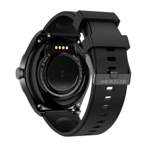 BlitzWolf BW-HW1 smartwatch + TWS headphones (black)