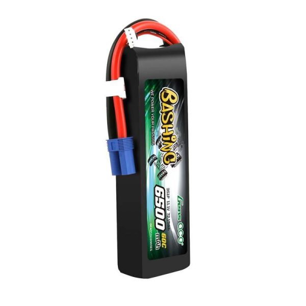 Gens Ace Bashing 6500mAh 11.1V 60C EC5 LiPo Battery