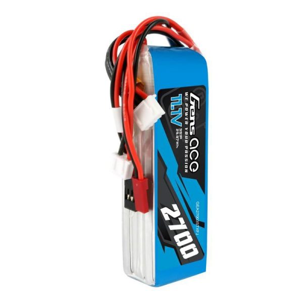 Battery Gens Ace 2700mAh 11,1V TX 3S1P Futaba/JST-XHR/JST-SYP