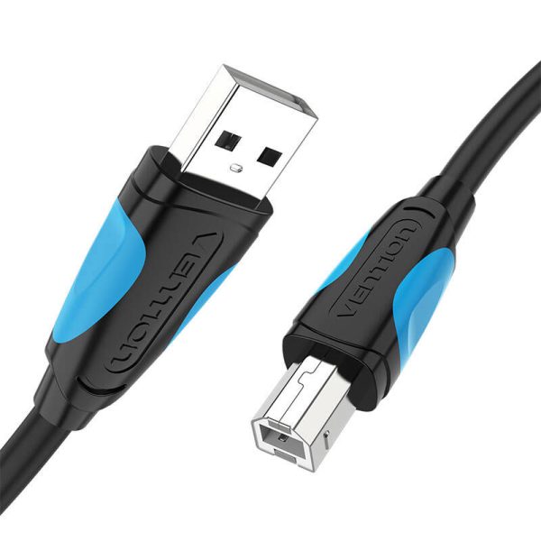 Printer Cable USB 2.0 A do USB-B Vention VAS-A16-B1000 10m Black