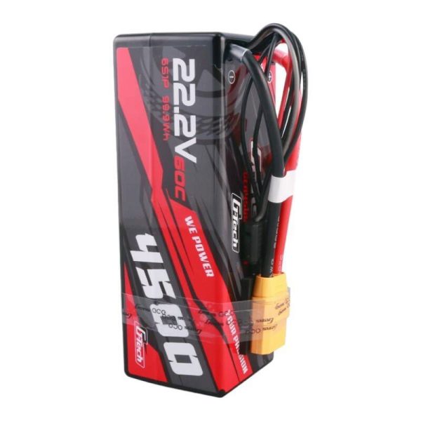 Gens ace G-Tech 4500mAh 6S1P 22.2V 60C HardCase RC car Lipo Battery 14#