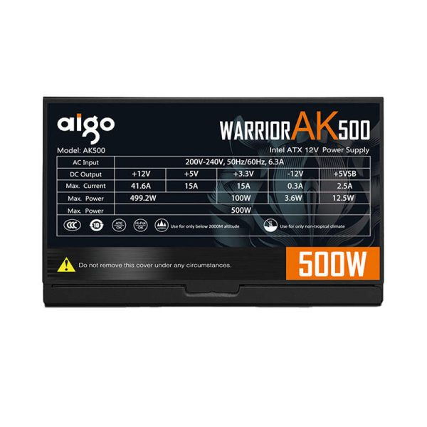 Computer Power Supply Aigo AK500 (black)