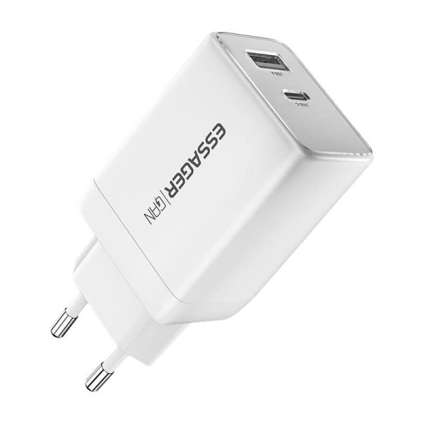 Essager ECT45W-LJB02-Z GaN 45W C+A Chargers (white)