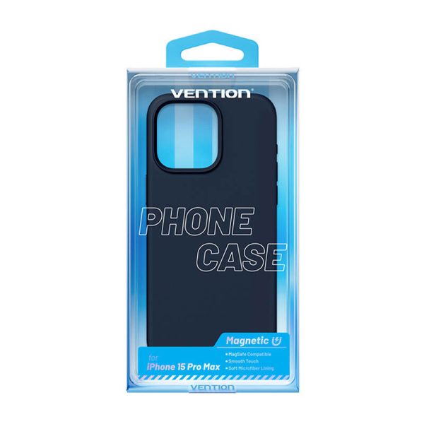 Vention KUFL0-40 Silicone Case for iPhone 15 Pro Max (blue)