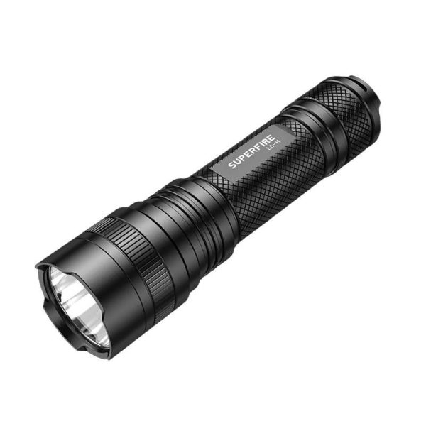 Superfire L6-H Flashlight, 750 Lumens, USB Type-C