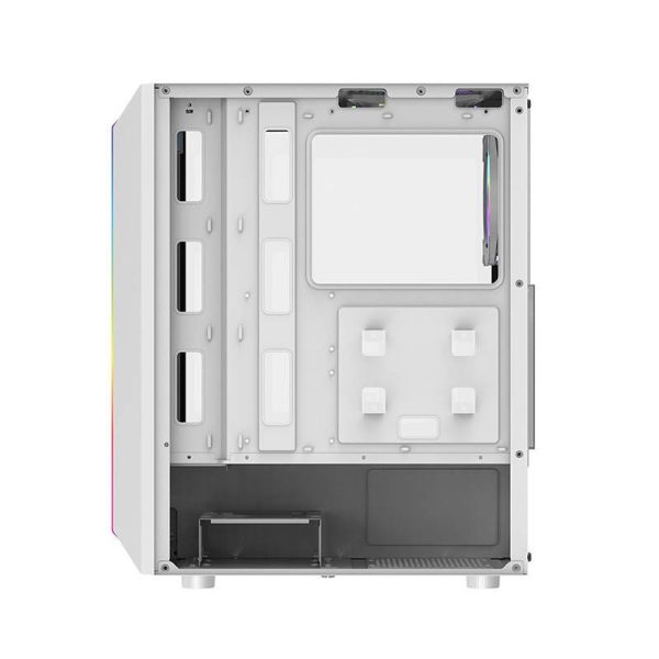 Darkflash DK151 LED Computer Case with 3 White Fans