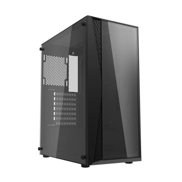 Darkflash DK352 Plus Computer Case with 4 Fans (Black)