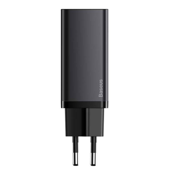 Quick Travel Charger Baseus GaN2 Lite USB+C 65W EU (black)